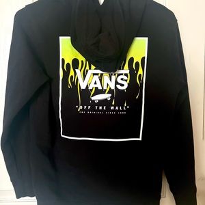Black vans sweatshirt for boys size medium